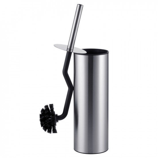 Йоржик для унітазу підлоговий Mixxus Premium Ellipse-TB0201 SS Color колір нержавійка (MI7067)