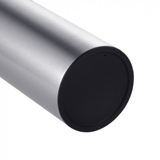 Йоржик для унітазу підлоговий Mixxus Premium Ellipse-TB0201 SS Color колір нержавійка (MI7067)