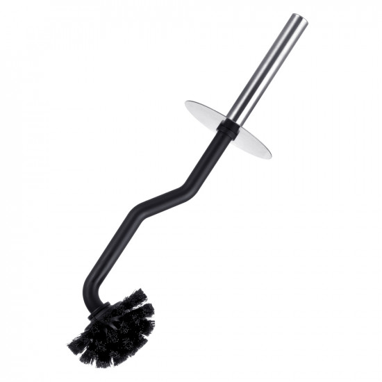 Йоржик для унітазу підлоговий Mixxus Premium Ellipse-TB0201 SS Color колір нержавійка (MI7067)