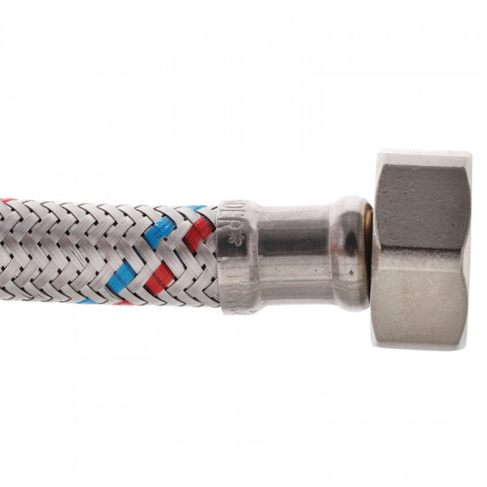 Гибкий шланг для подключения воды гайка 1/2'' - гайка 1/2'' (150 см) Koer (KR0259)