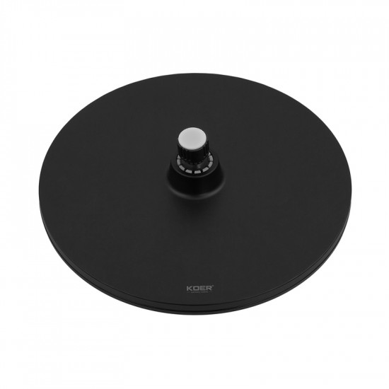 Вбудована душова система із змішувачем Koer KB-64008-05 (Колір чорний) (KR3477)