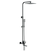 Душова колона MIXXUS KUB-009-J GRAPHITE зі змішувачем з нержавіючої сталі SUS304 (MI6845) Душова колона MIXXUS KUB-009-J GRAPHITE зі змішувачем з нержавіючої сталі SUS304 (MI6845)