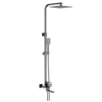 Душевая колонна MIXXUS KUB-009-J GRAPHITE с душевым смесителем из нержавеющей стали SUS304 (MI6845)