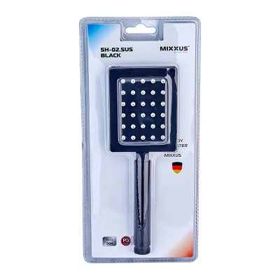 Лійка в душ Mixxus SH-02.SUS Black (MI6120)