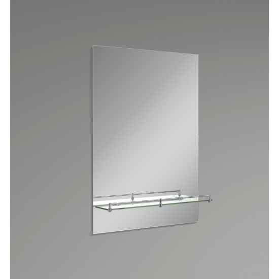 Зеркало настенное Zerix SANSA MRZ05-700x850x105 прямоугольное с полкой (ZX5629)