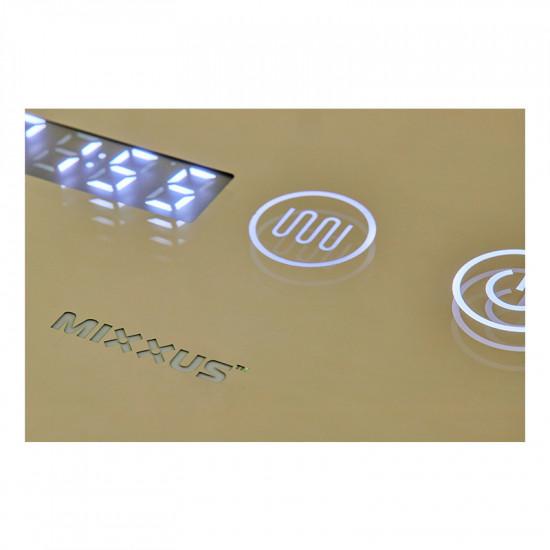 Зеркало Mixxus Strong MR05-100x60 (часы, LED-подсветка, антизапотевание) (MI6009)