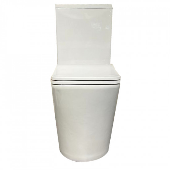 Унітаз-компакт ергономічний Koer TT-0202-T3 670x390x860mm система змиву TORNADO 3.0 (KR5614)