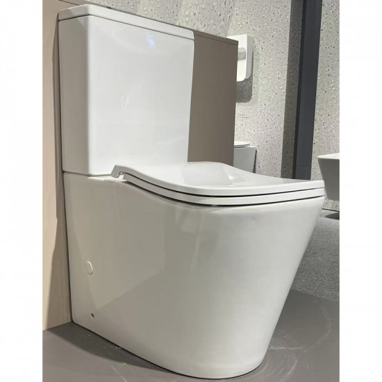 Унітаз-компакт ергономічний Koer TT-0202-T3 670x390x860mm система змиву TORNADO 3.0 (KR5614)