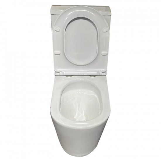 Унітаз-компакт ергономічний Koer TT-0202-T3 670x390x860mm система змиву TORNADO 3.0 (KR5614)