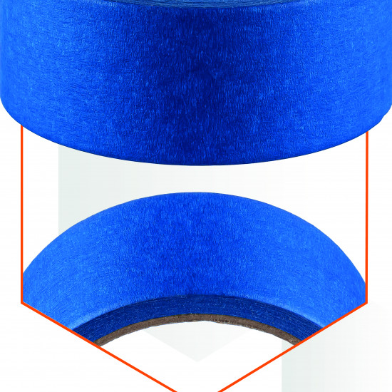 Малярна клейка стрічка Polax Premium 38 мм х 20 м (101-026)