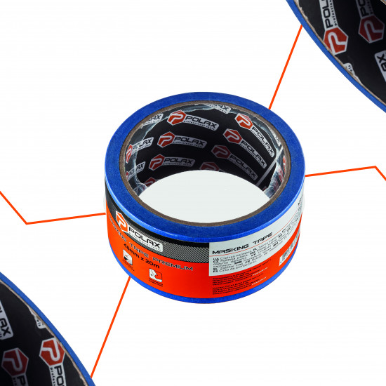 Малярна клейка стрічка Polax Premium 48 мм х 20 м (101-027)