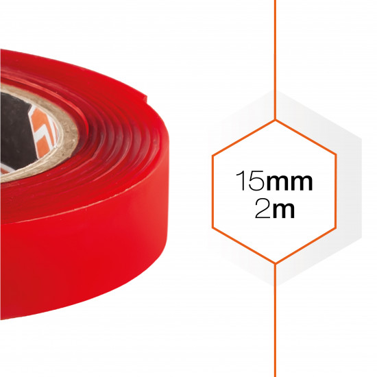 Стрічка двостороння клейка Polax на піно-акриловій основі 15 мм х 2 м (101-039)