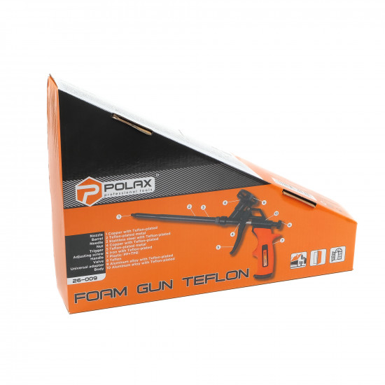 Пістолет для піни тефлонове покриття Profi Polax (26-009)
