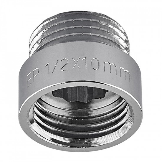 Подовжувач Europroduct EP.E010.Chr - 1/2"MF-10мм хром (EP6121) Подовжувач Europroduct EP.E010.Chr - 1/2"MF-10мм хром (EP6121)