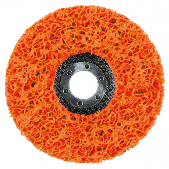 Зачисний круг нетканий Polax 125 х 22,23 мм жорсткий (54-177)