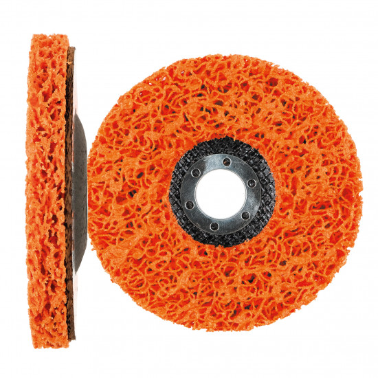 Зачисний круг нетканий Polax 125 х 22,23 мм жорсткий (54-177)