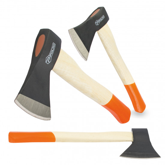 Сокира Polax універсальна, дерев\'яна ручка 800 г (36-040)