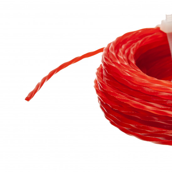 Жилка для тримера "Кручений квадрат" 2,4 мм Polax 15 м (70-067)