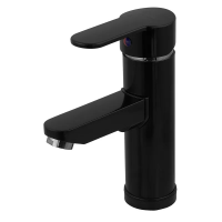 Смеситель для раковины Plamix Raul-001-A Black (без подключения) (PM0653)