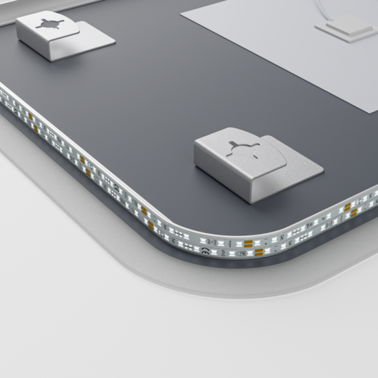 Зеркало Mixxus Premium BEVEL MA02-90x65-REVERSE (LED Touch, Anti-fog, диммер (3-6,5kK)) (MP6641)