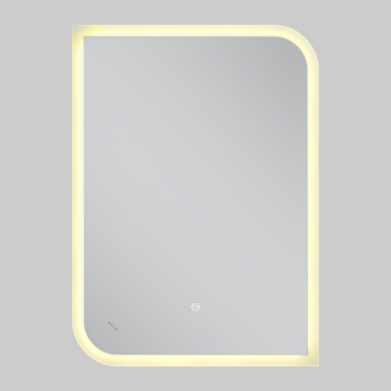 Зеркало Mixxus Premium BEVEL MA02-90x65-REVERSE (LED Touch, Anti-fog, диммер (3-6,5kK)) (MP6641)