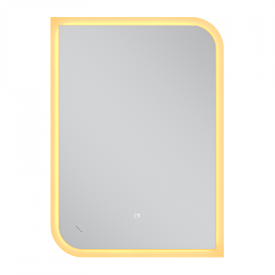 Зеркало Mixxus Premium BEVEL MA02-90x65-REVERSE (LED Touch, Anti-fog, диммер (3-6,5kK)) (MP6641)