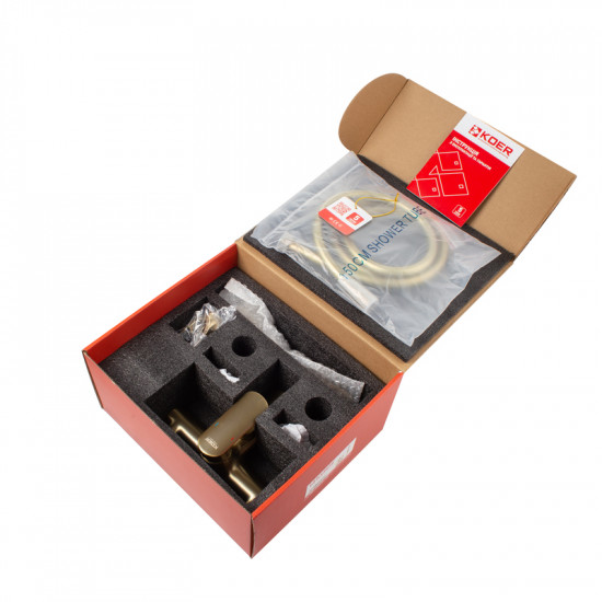 Змішувач для ванни з коротким виливом Koer KB-40028-12 (KR5307)