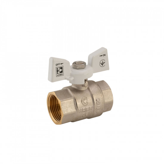 Кран шаровый Koer 3/4" ГГМ (KR.217.W) белый (KR0179)