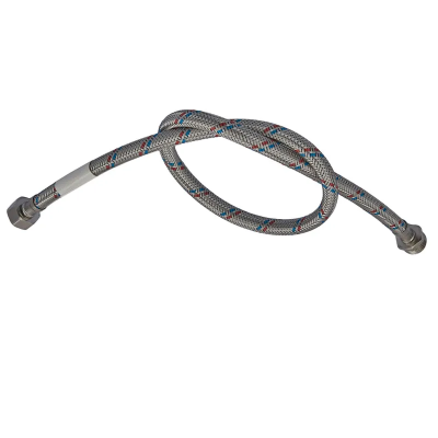 Гнучкий шланг для підключення води гайка 1/2 - Штуцер 1/2 (120 см) Zerix (ZX1566)