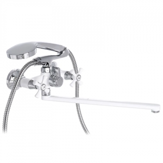 Змішувач для ванни Mixxus Omega 140 White (MI2768)