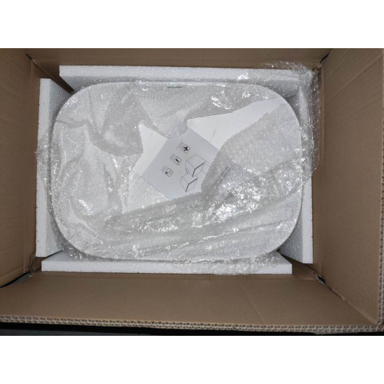 Раковина накладная Mixxus Premium DIVERSE-0112 MARBLE 455х325х135mm (MP6543)