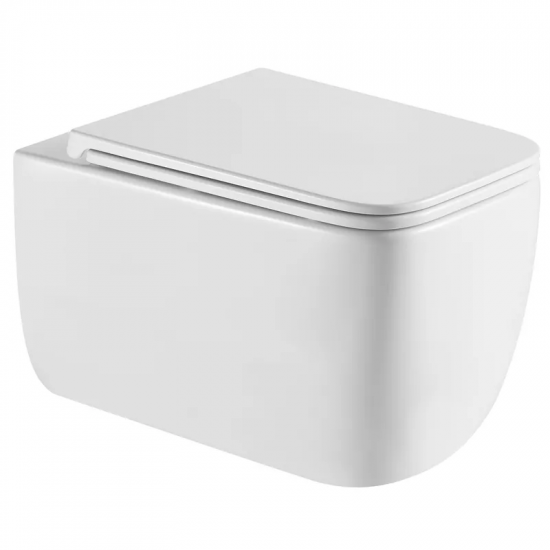 Унітаз підвісний Mixxus Premium Diverse-0101-T1 530x365x373mm, система змиву Tornado 1.0 (MP6477)