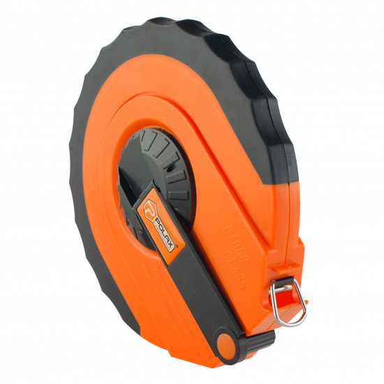 Рулетка Polax геодезичне скловолокно 50 м (29-007)