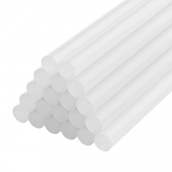 Стрижні клейові прозорі Polax 8 х ​​200 мм (32-006)