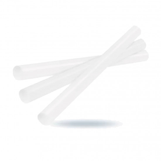 Стрижні клейові прозорі Polax 8 х ​​200 мм (32-006)