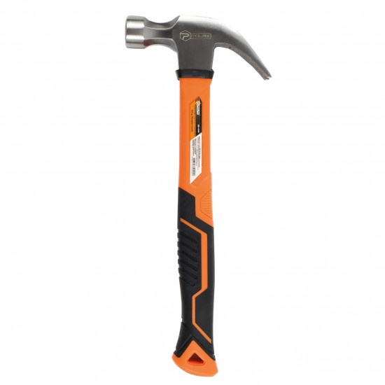 Молоток Polax столярний ручка з фібергласу 450 г (36-046)