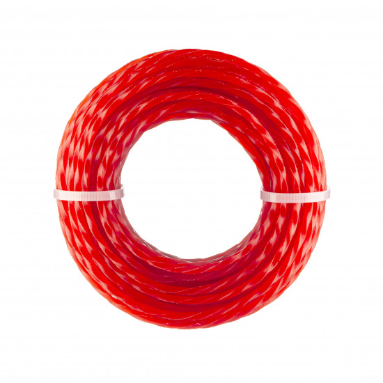 Жилка для тримера "Кручений квадрат" 3 мм Polax 15 м (70-069)