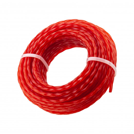 Жилка для тримера "Кручений квадрат" 3 мм Polax 15 м (70-069)