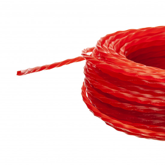 Жилка для тримера "Кручений квадрат" 3 мм Polax 15 м (70-069)