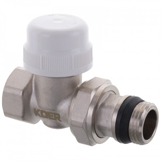 Кран термостатичний прямий 1/2" Koer KR.923-GI (KR2684) Кран термостатичний прямий 1/2" Koer KR.923-GI (KR2684)