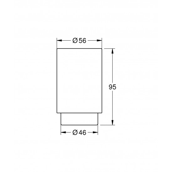 Стакан для зубних щіток Grohe Selection (41029000)