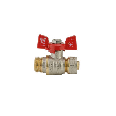 Кран кульовий Koer Wing 16x1/2M (KR.351) (LL1656)