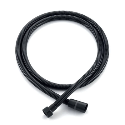 Шланг для душу Koer KB-0801-150-05 (оплетіння нерж. 150 см) (Колір чорний) (KR4804)