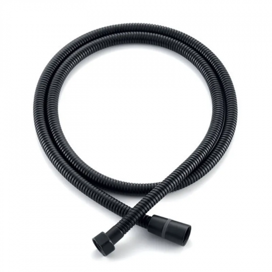 Шланг для душу Koer KB-0801-150-05 (оплетіння нерж. 150 см) (Колір чорний) (KR4804)