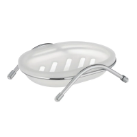 Мыльница настольная с двойным дном Zerix LR332-2 (пластик белый) (ZX2701) Мыльница настольная с двойным дном Zerix LR332-2 (пластик белый) (ZX2701)