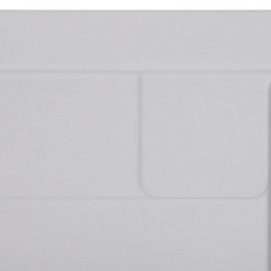 Мийка кухонна Zerix ZS-6550S-01 Біла (ZX4539)