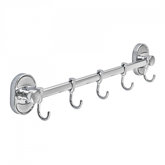 Планка з 5 рухомими гачками Zerix AFB-0115-5 (ZX5053)