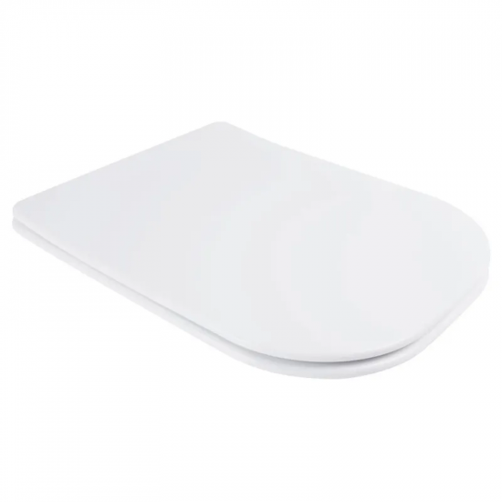 Сидіння-кришка для унітазу Mixxus SEAT COVER WAVE-2001 з мікроліфтом 430х338х35mm (MI6693)