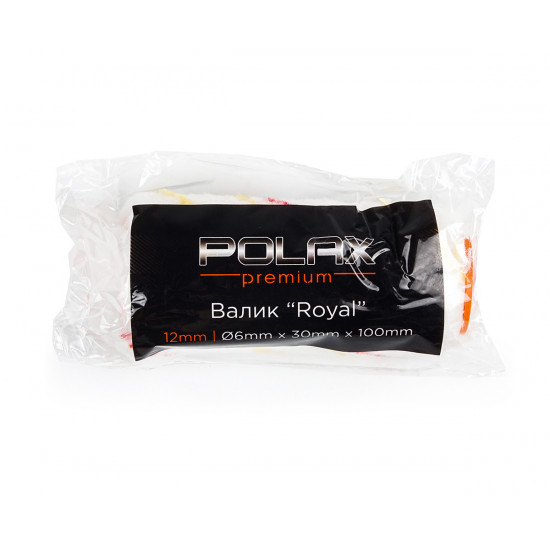 Валик "Роял" 6х30х100 мм Polax (02-015)
