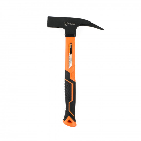 Молоток Polax покрівельний ручка з фібергласу 600 г (36-047)